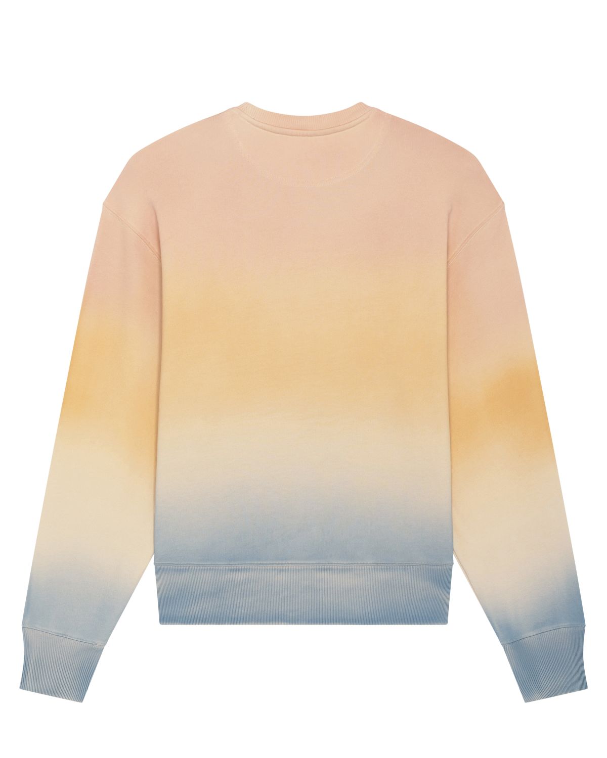 The unisex and casual ombre crew neck sweatshirt - Radder Ombre