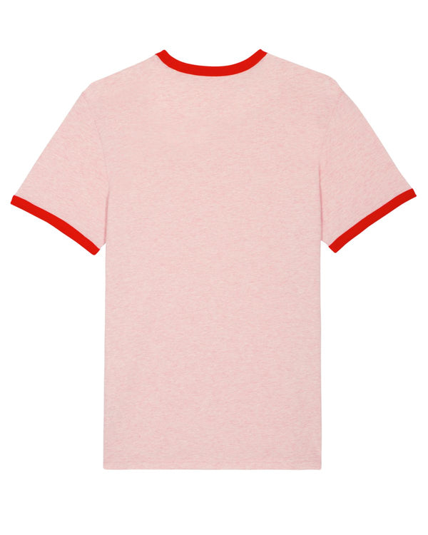 Le T-shirt bords contrastés unisexe - Ringer