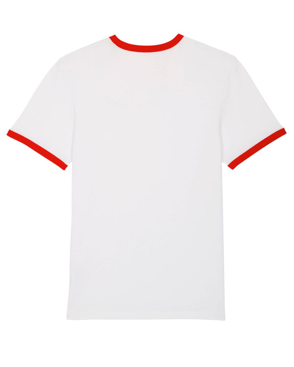 Le T-shirt bords contrastés unisexe - Ringer