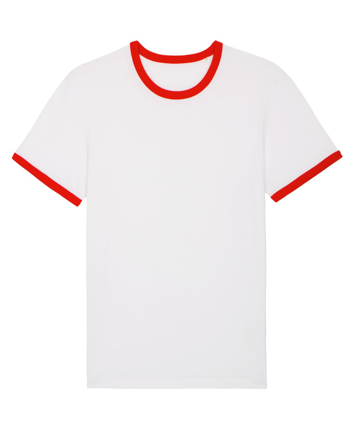 The unisex T-shirt with contrasting edges - Ringer