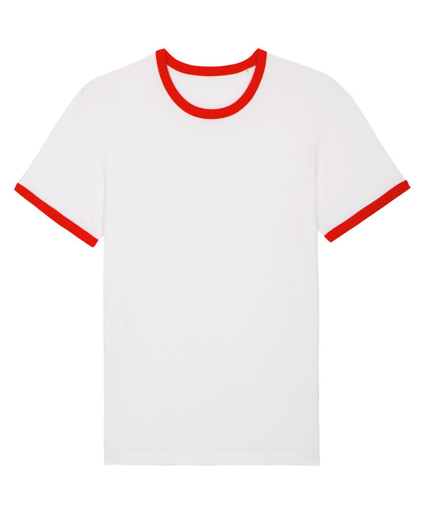 Le T-shirt bords contrastés unisexe - Ringer