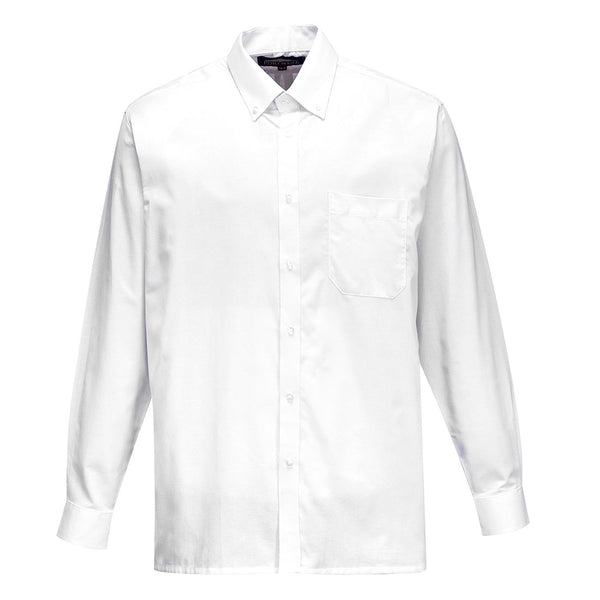 S107 Oxford shirt, long sleeves