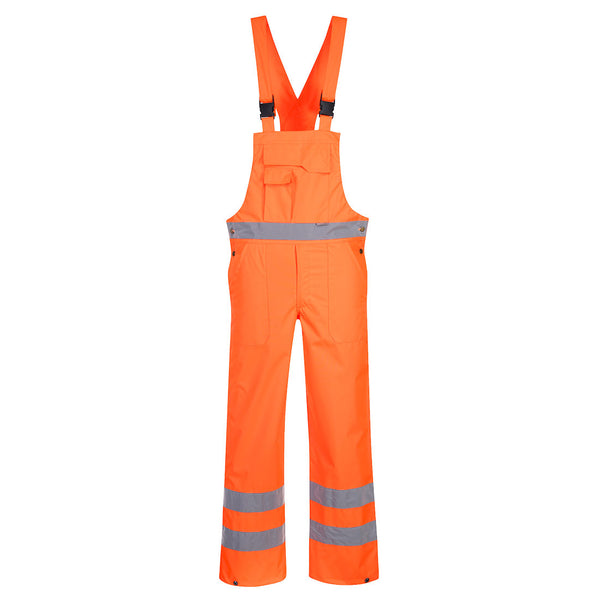 Ongevoerd Hi-Vis Bib-overall