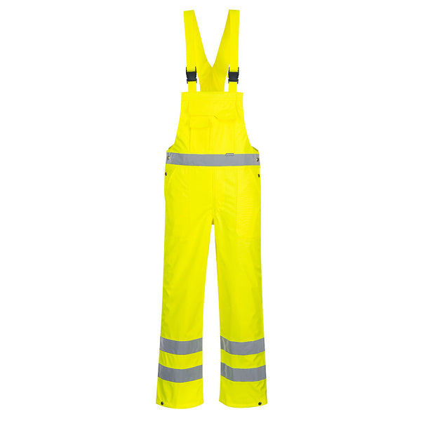 Ongevoerd Hi-Vis Bib-overall