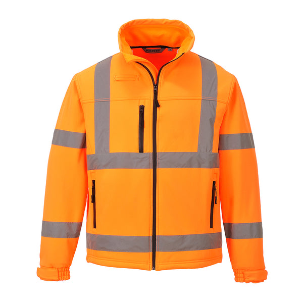 Classic Hi-Vis softshell jacket (3 layers)