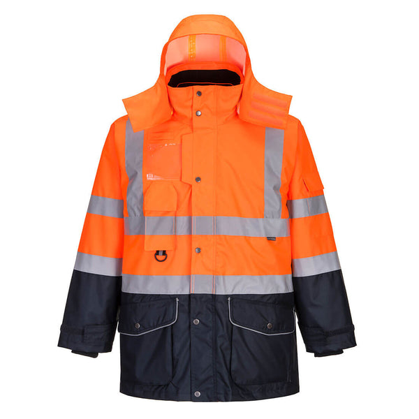 Traffic Contrast 7-in-1 Hi-Vis Parka