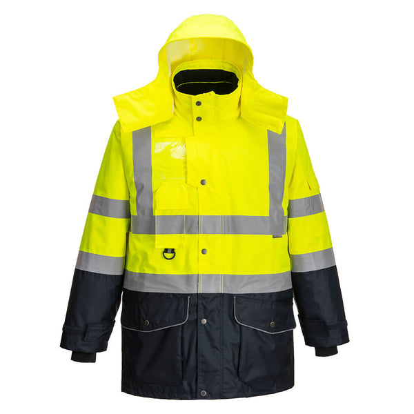 Traffic Contrast 7-in-1 Hi-Vis Parka