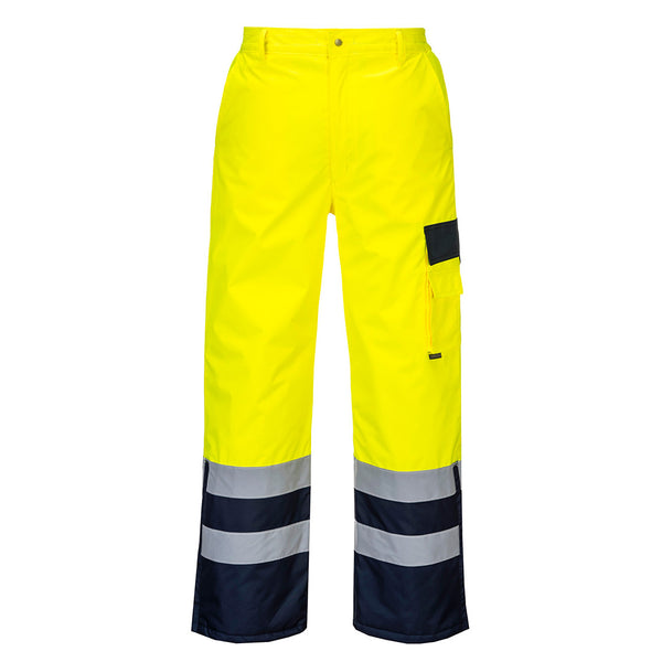 Lined Hi-Vis contrast pants