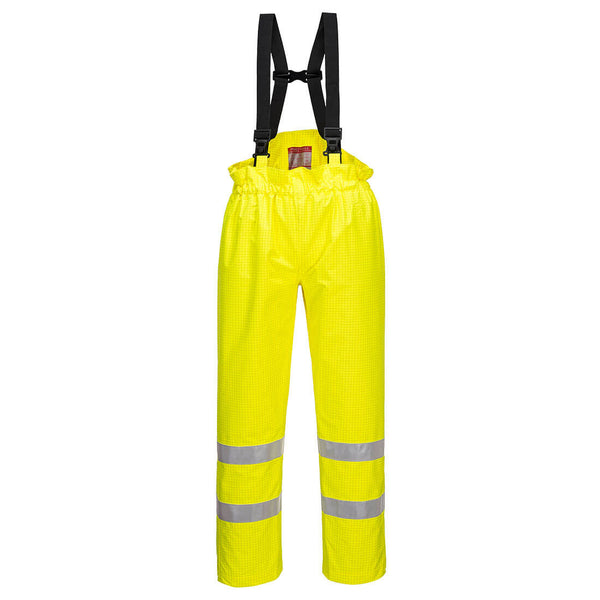 Bizflame Rain Unlined Pants Hi-Vis Antistatic FR