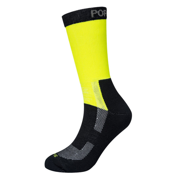 High visibility lightweight socks