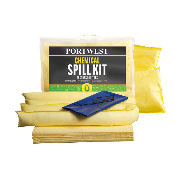 Absorbent kit 50 liters, chemicals