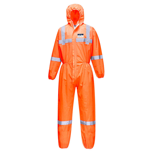 SMS Coverall Vis Tex type 5/6 - Box of 50