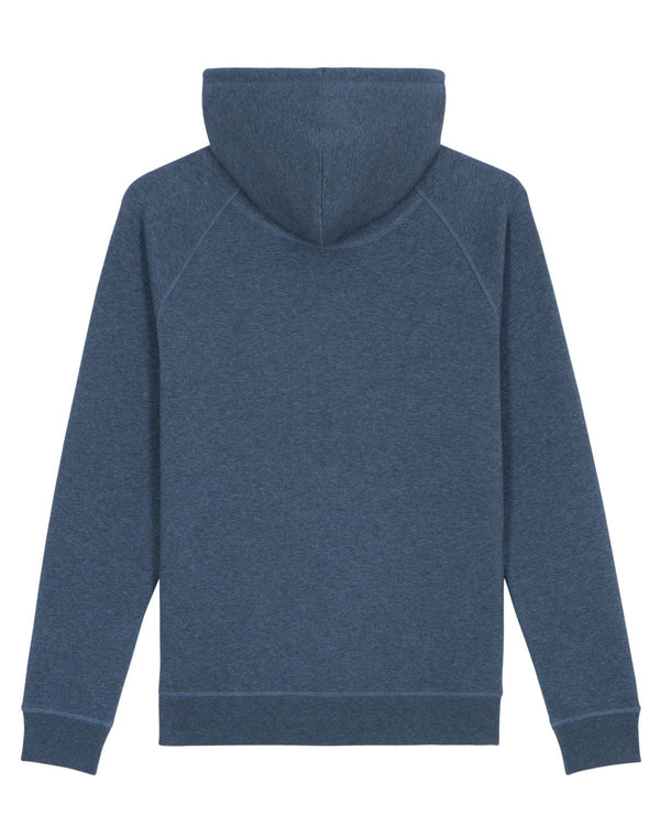 Het uniseks sweatshirt met capuchon met zijzakken - Sider