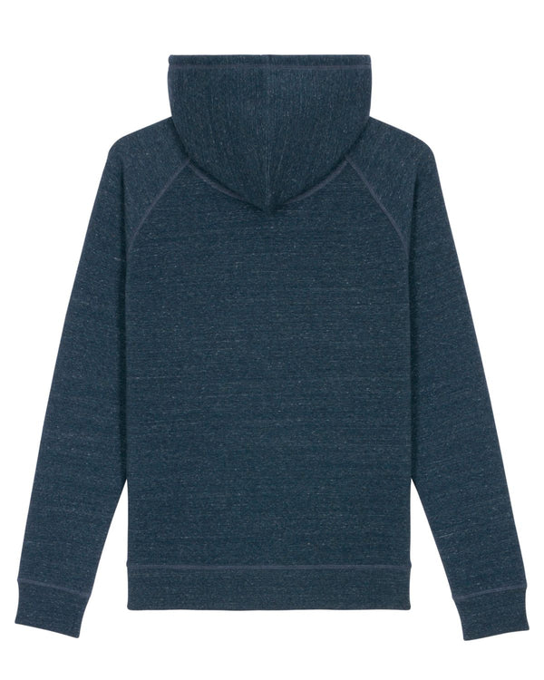 Het uniseks sweatshirt met capuchon met zijzakken - Sider
