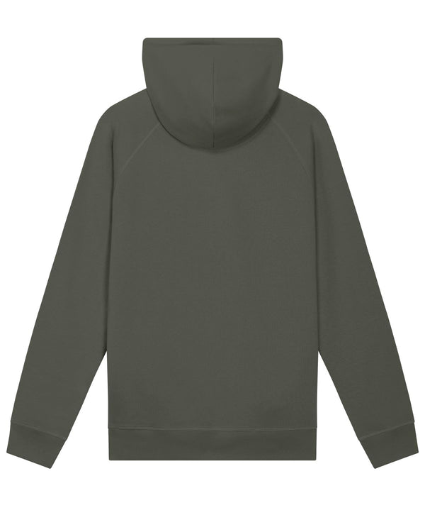 Het uniseks sweatshirt met capuchon met zijzakken - Sider