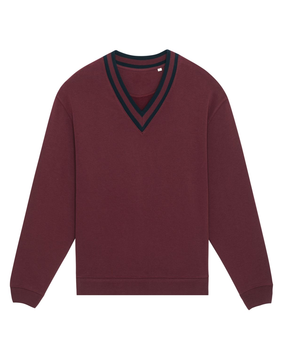 Het uniseks sweatshirt met V-hals - Sloaner