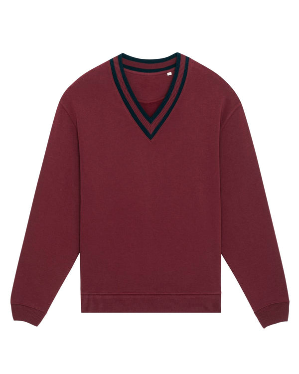 The unisex V-neck sweatshirt - Sloaner