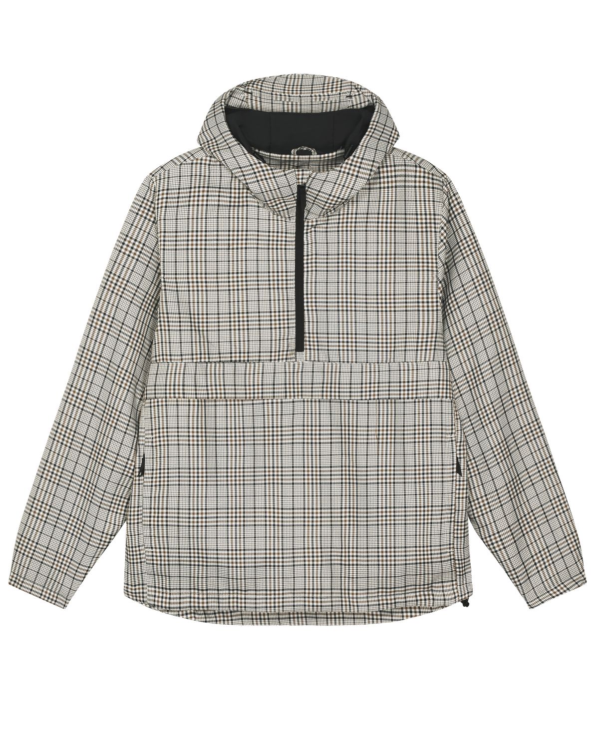 Unisex Checked Tweed Pullover Jacket - Speeder Tweed