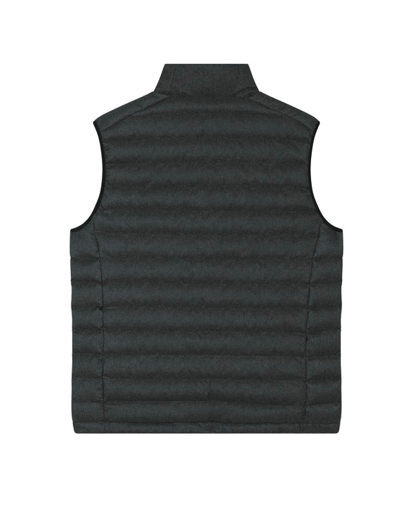 Bodywarmer for men with a woolly look - Stanley Climber Wool-Like
