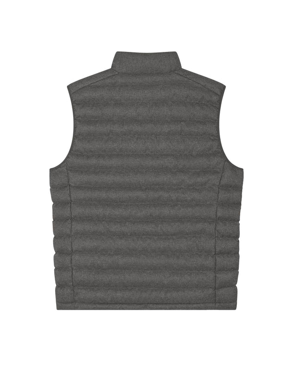 Bodywarmer for men with a woolly look - Stanley Climber Wool-Like