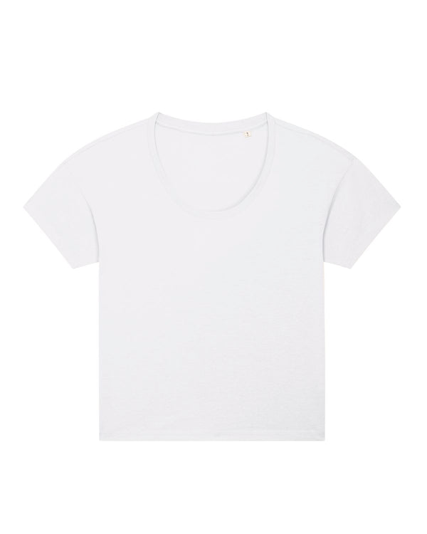 Le T-shirt loose col rond femme - Stella Chiller