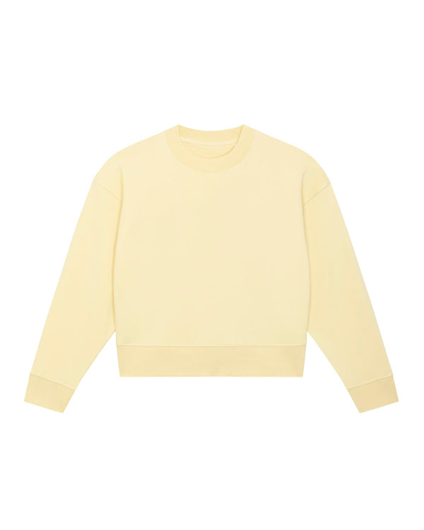 The round neck cropped sweatshirt for women - Stella Cropster