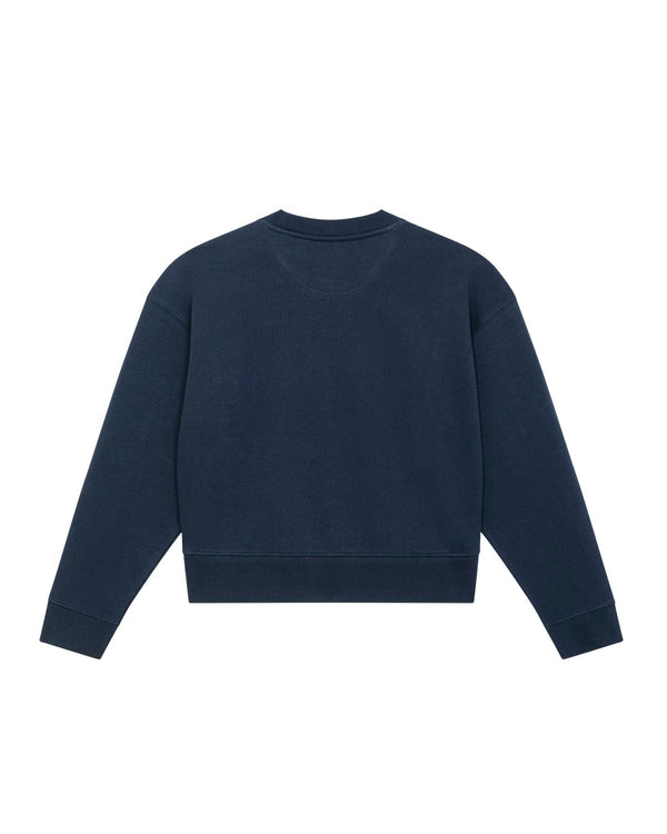 The round neck cropped sweatshirt for women - Stella Cropster