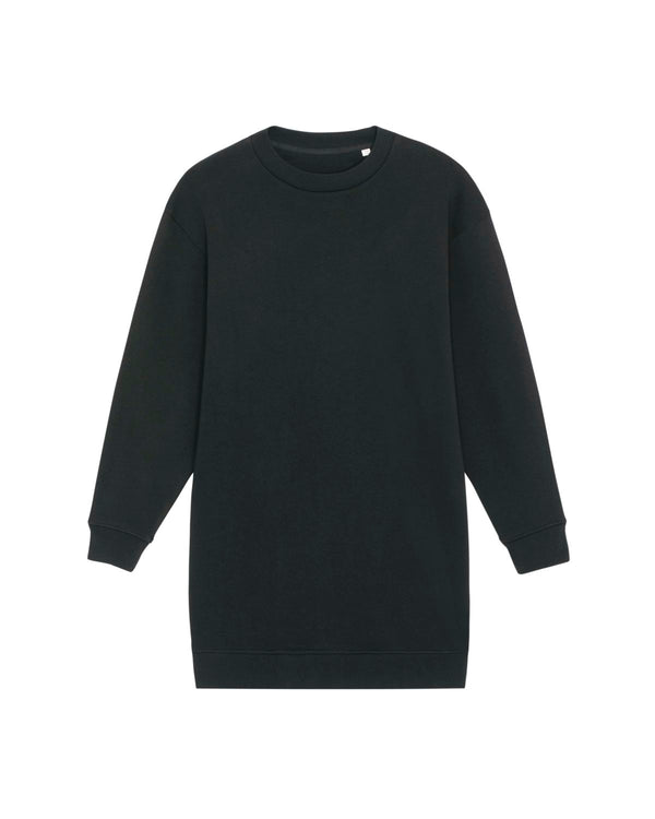 Oversized dress with round neck for women - Stella Kicker