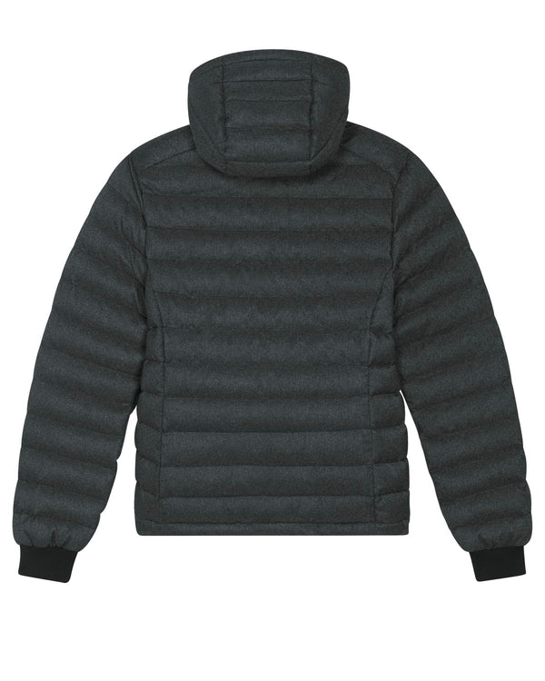 Women's quilted jacket with a woolly look - Stella Voyager Wool-Like