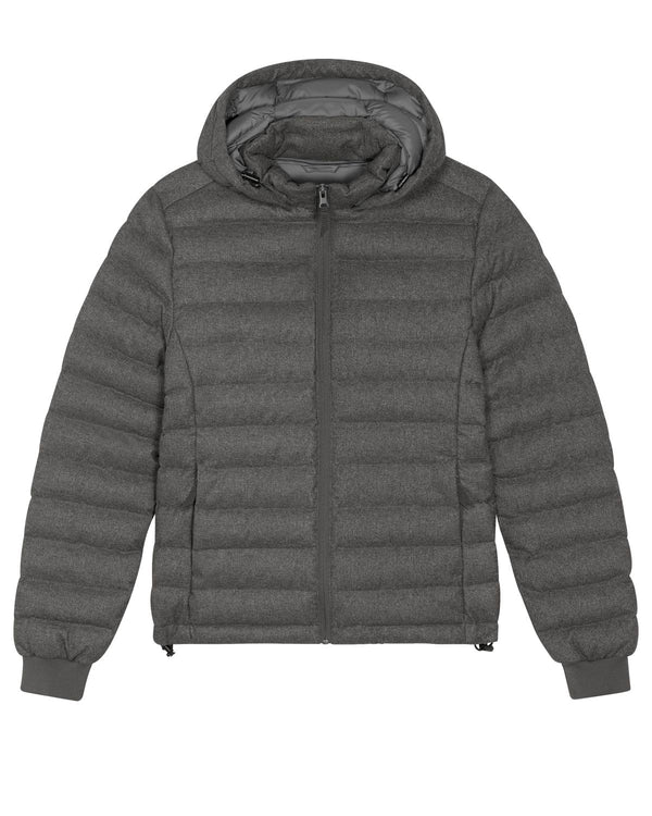 Women's quilted jacket with a woolly look - Stella Voyager Wool-Like