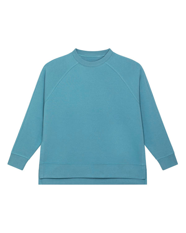 Le sweat-shirt oversize à col rond pour femme - Stella Wilder