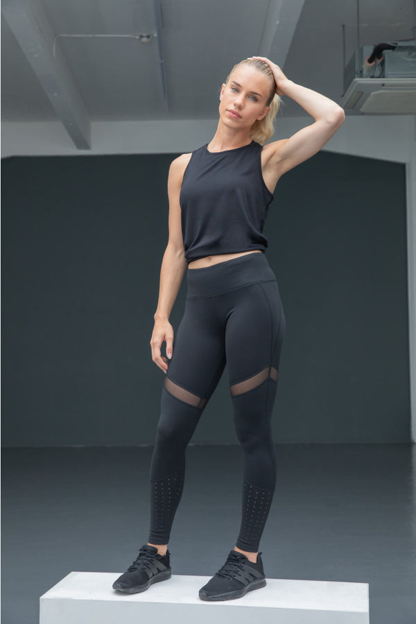 Legging avec empiècements