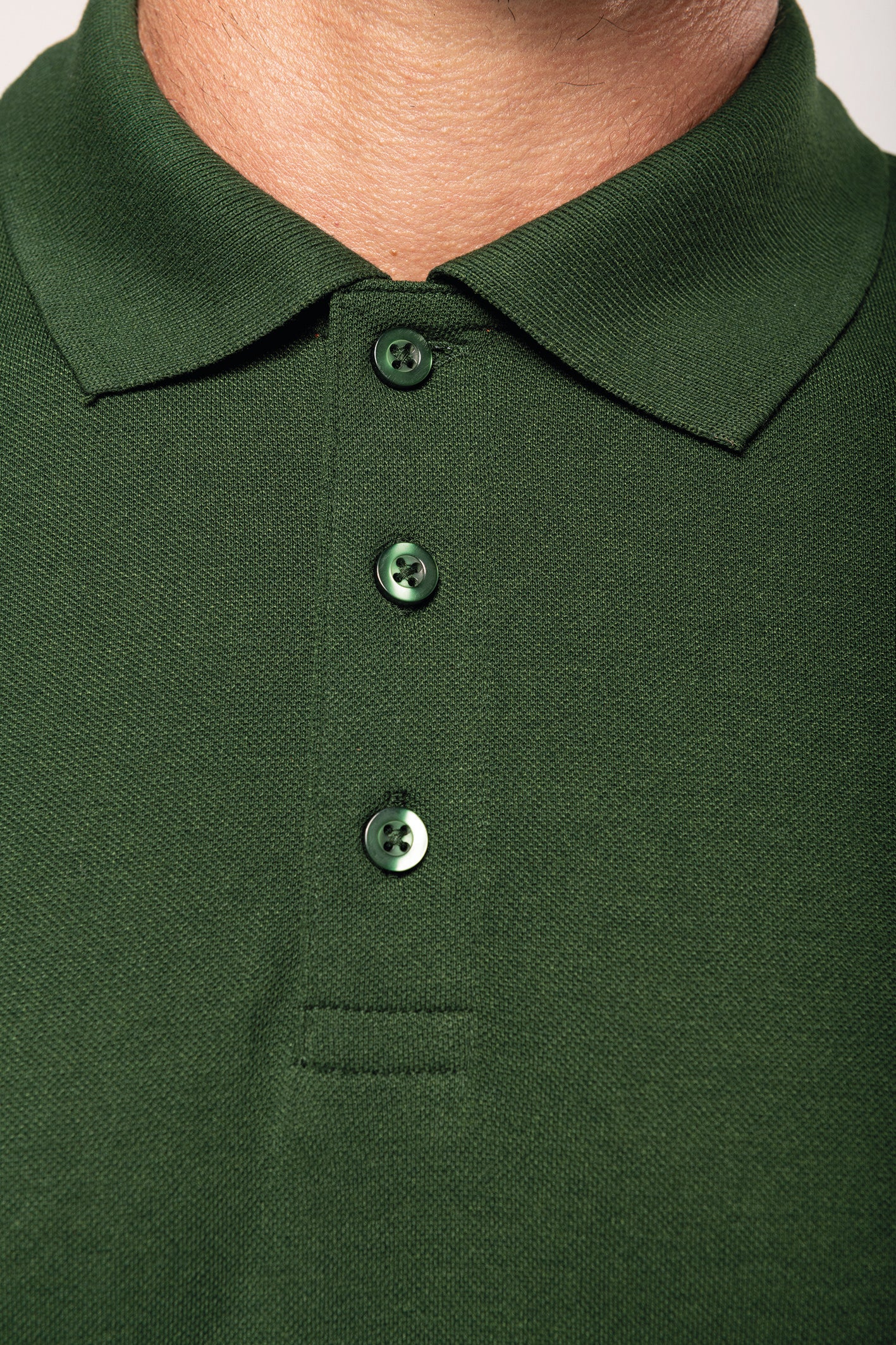 Polo manches courtes "mélange" homme