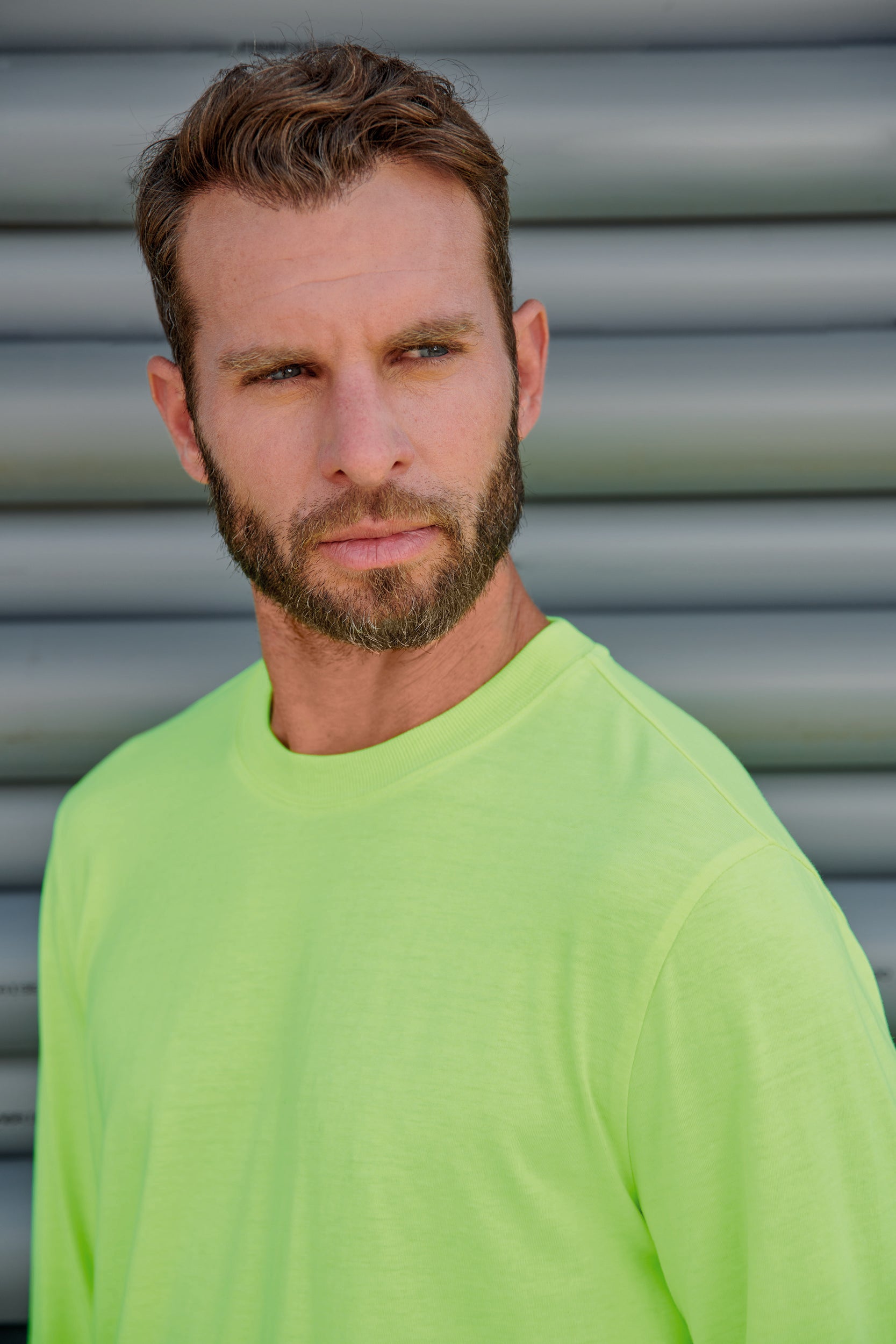 Unisex ecologisch verantwoord T-shirt met lange mouwen