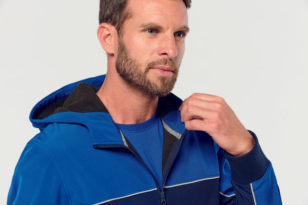 Veste softshell 3 couches bicolore BIONIC-FINISH® ECO unisexe