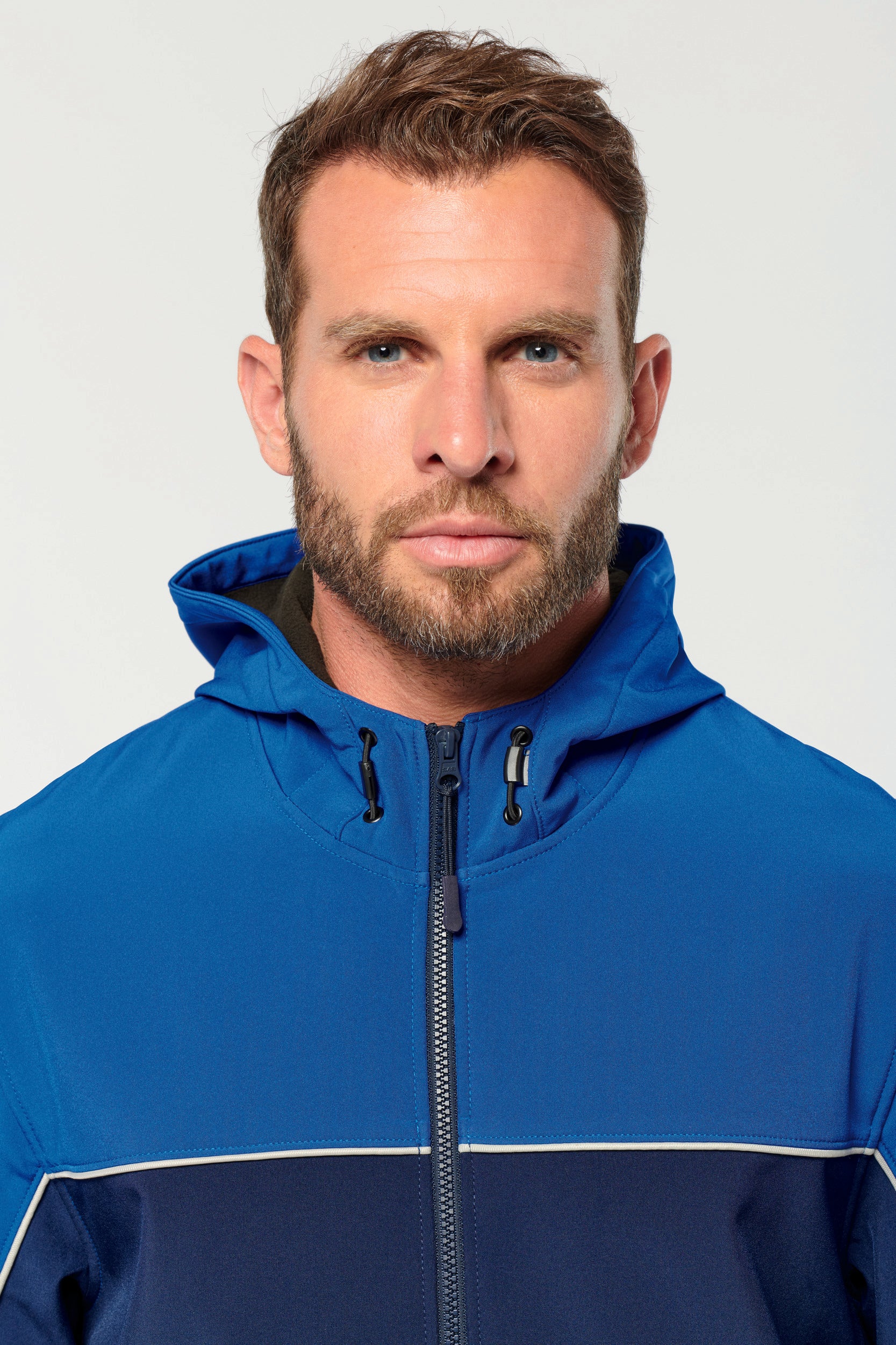 Veste softshell 3 couches bicolore BIONIC-FINISH® ECO unisexe