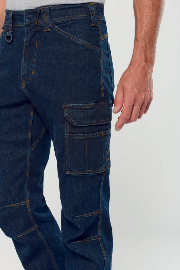 Pantalon Denim multipoches homme