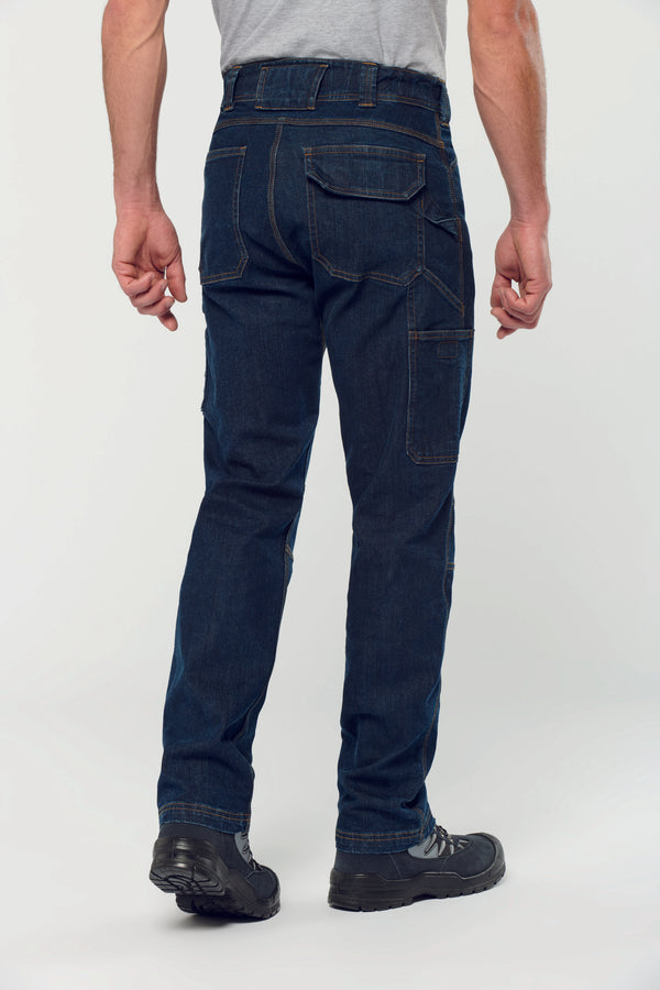 Pantalon Denim multipoches homme