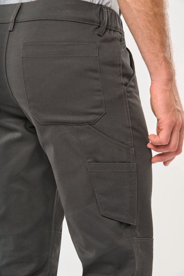 Pantalon de travail multipoches homme