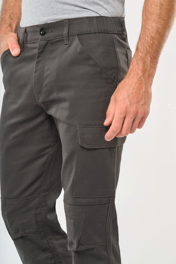 Pantalon de travail multipoches homme