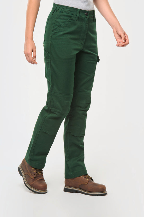 Pantalon de travail multipoches femme