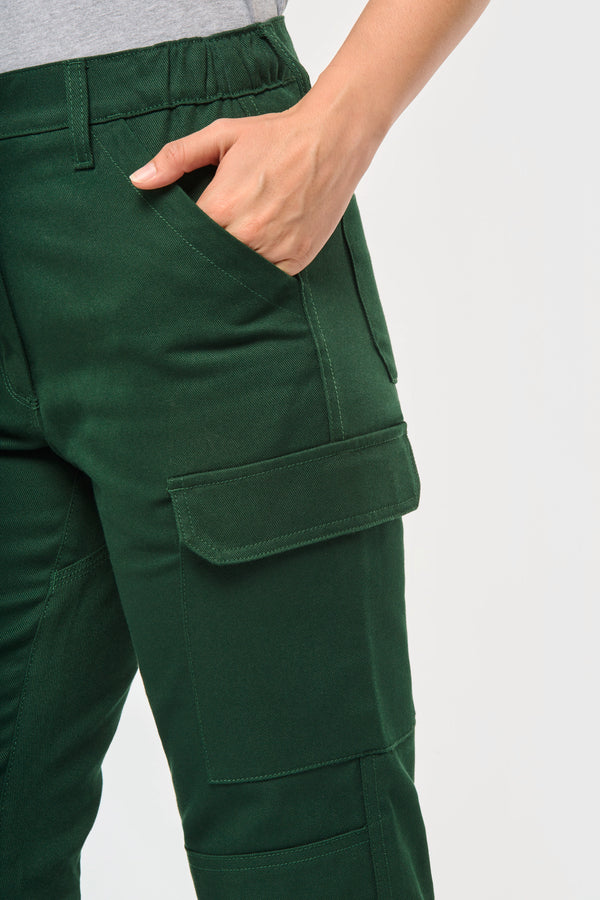 Pantalon de travail multipoches femme