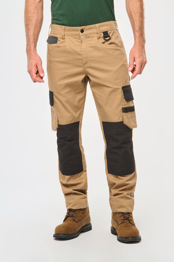 Pantalon de travail bicolore homme