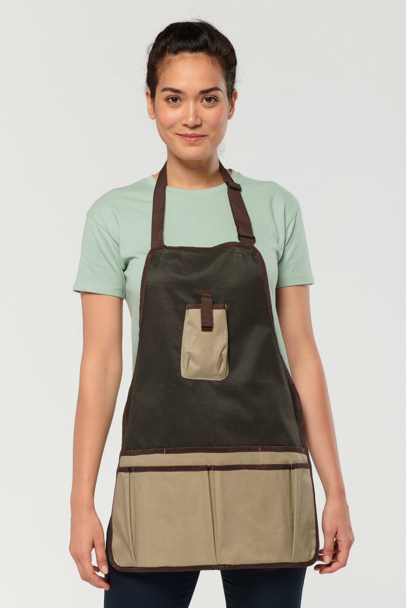 Unisex eco-responsible waterproof gardener apron