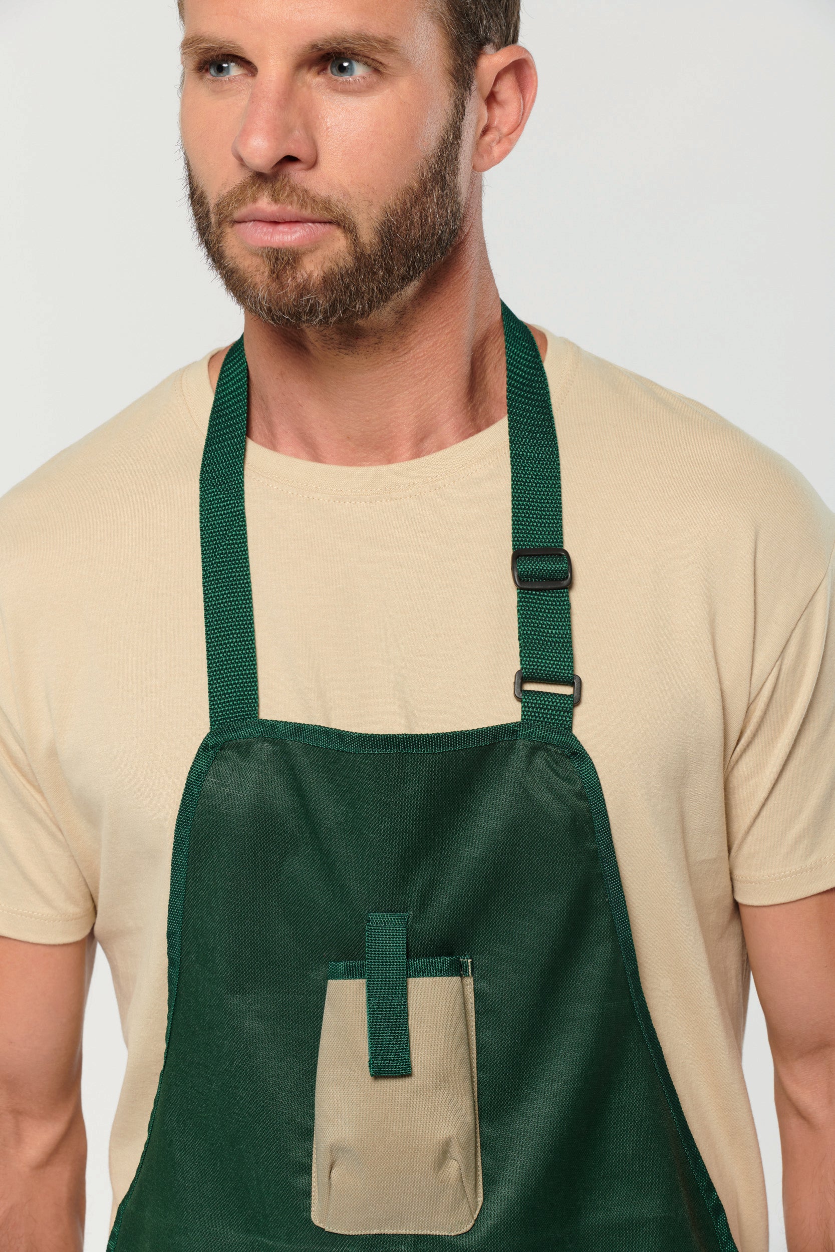 Unisex eco-responsible waterproof gardener apron