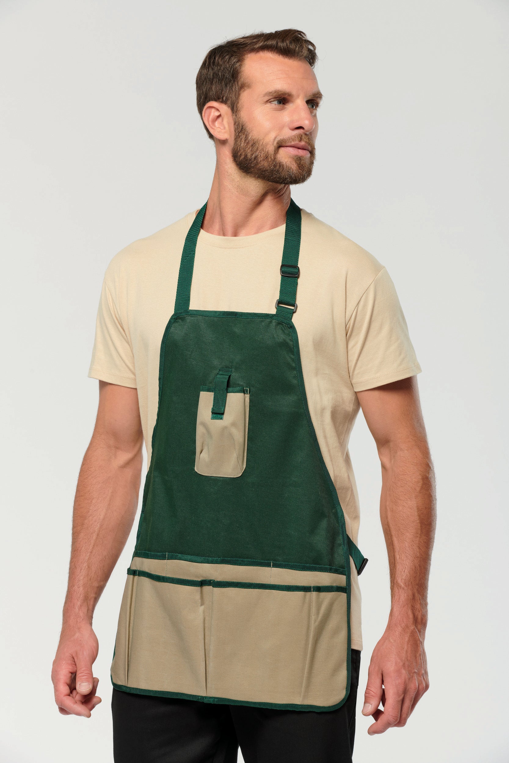 Unisex eco-responsible waterproof gardener apron