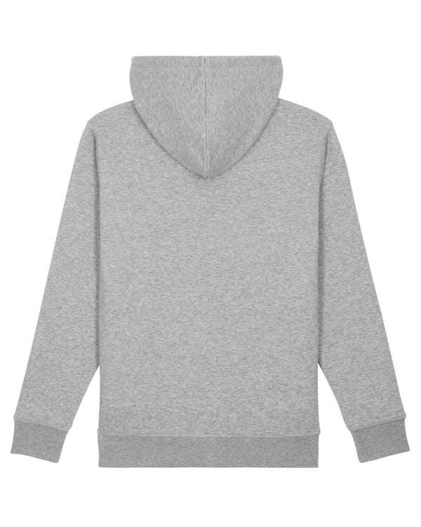 The unisex hooded zipped sweatshirt lined in sherpa - Warmer Sherpa