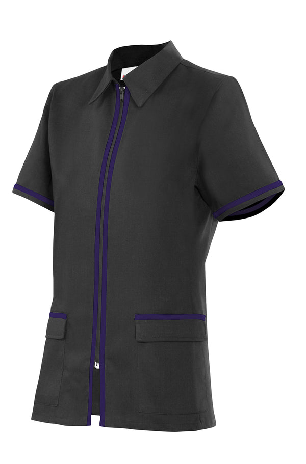 TUNIQUE CRÉMAILLÈRE Noir