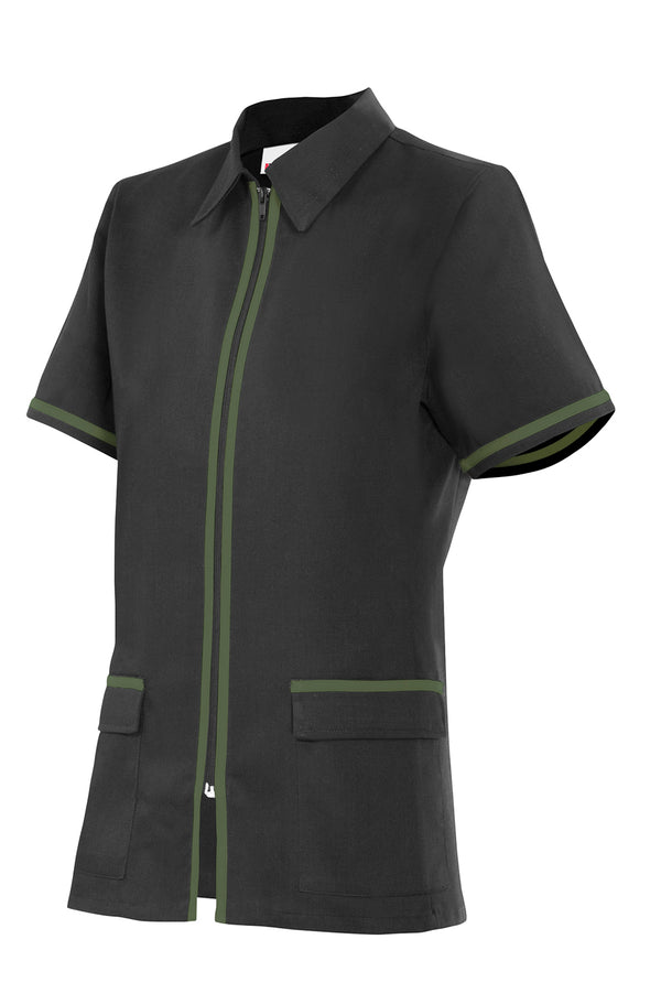 TUNIQUE CRÉMAILLÈRE Noir