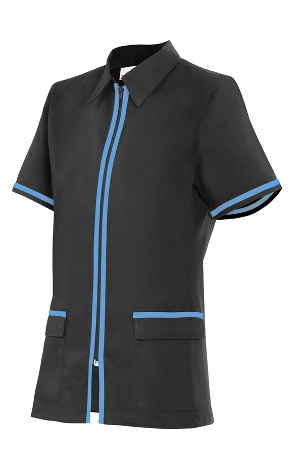 TUNIQUE CRÉMAILLÈRE Noir